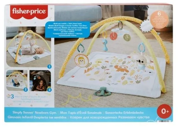 Fisher Price Sensimals Simply Senses Aktivitätsteppich