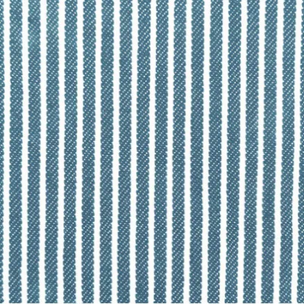 Denim Stoff 145cm 401 Hellblau Gestreift - 50cm